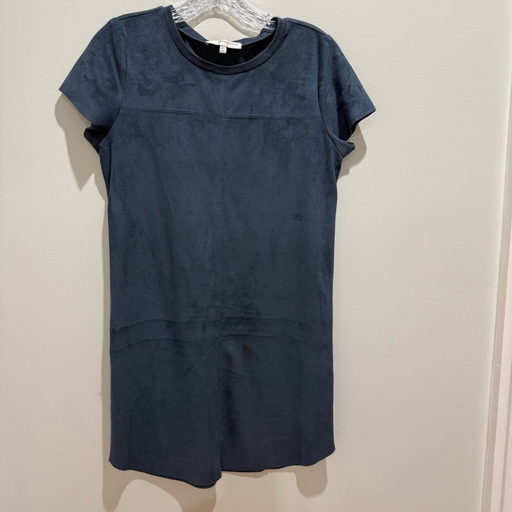 Lavender Brown Navy Mini Dress